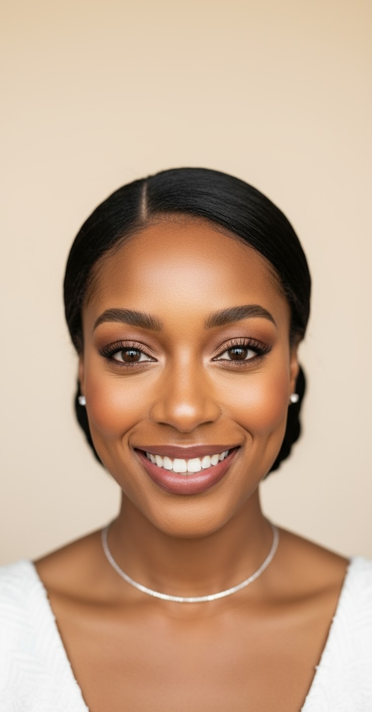 After Low Bun For Wedding